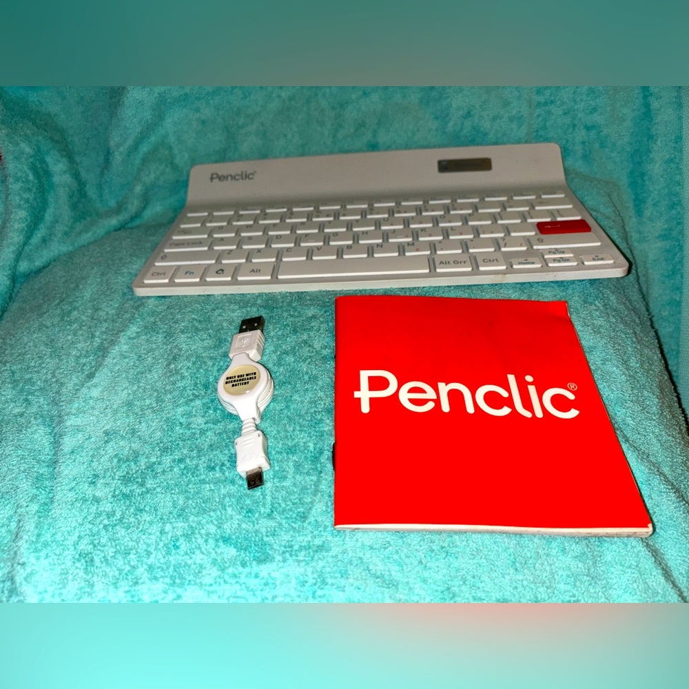 Penclic Mini Keyboard K2 Wireless White For PC And Mac